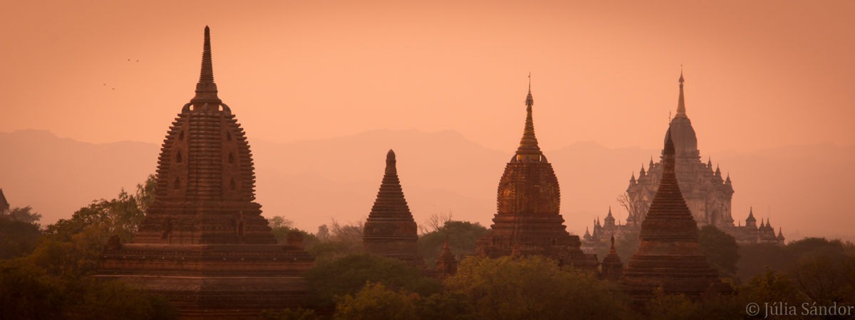 Sunset in Bagan