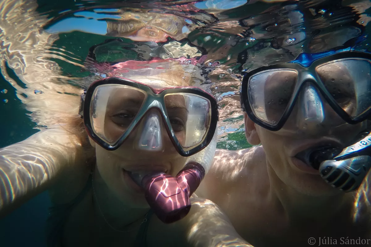 Tup Kaek Beach under water