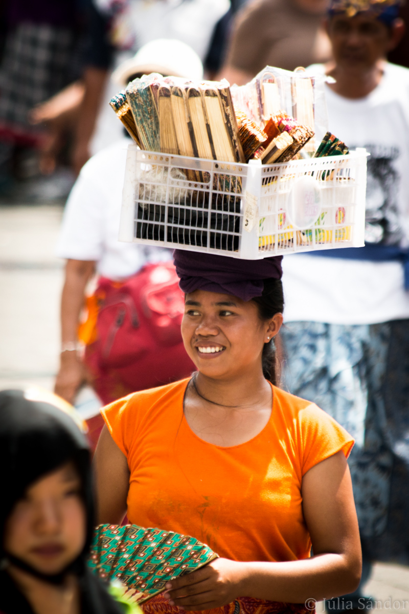 Faces of Asia: Balinese street vendor