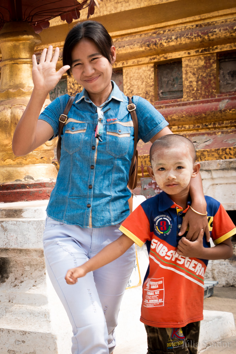 Faces of Asia: Burmese mother with her son