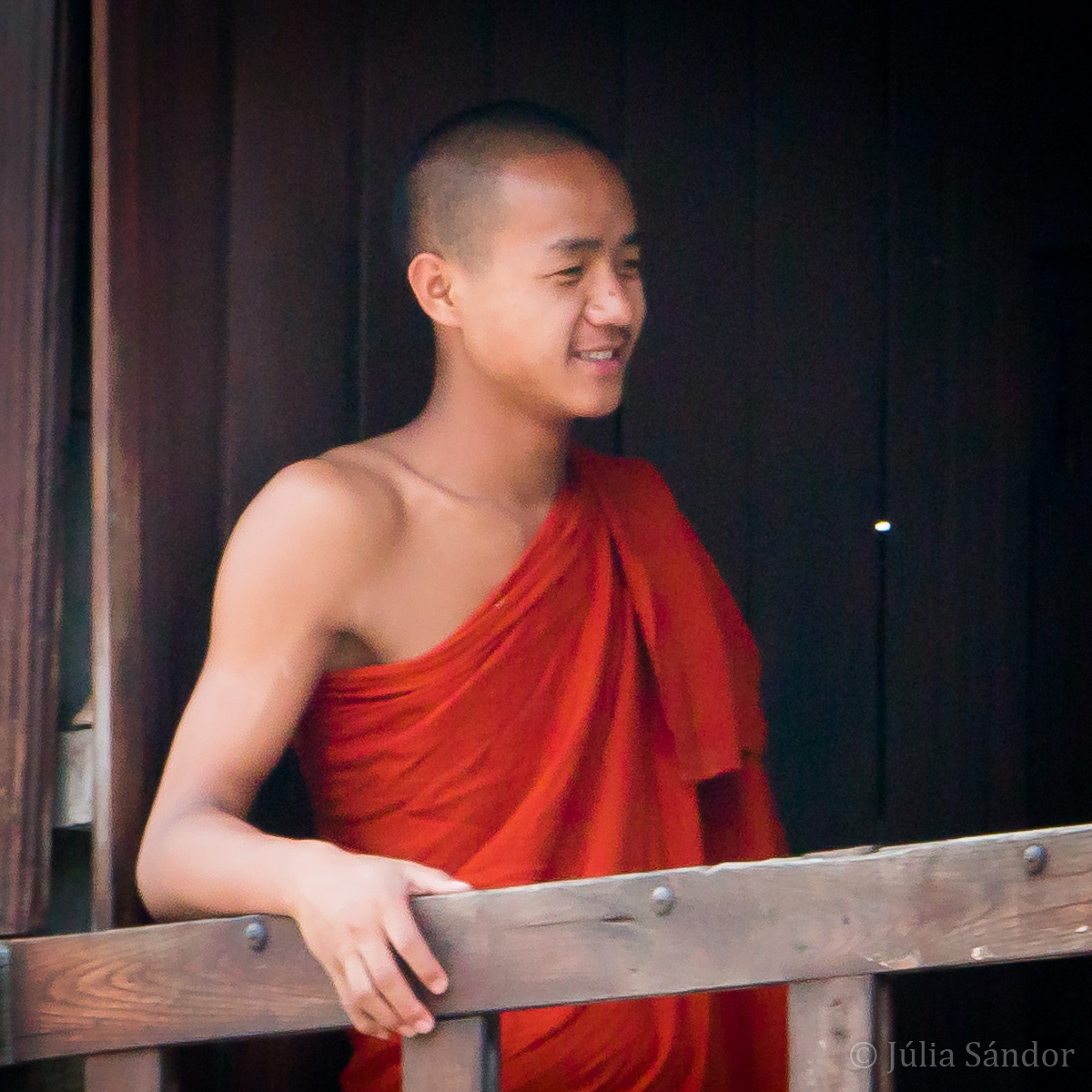 Faces of Asia: Burmese monk