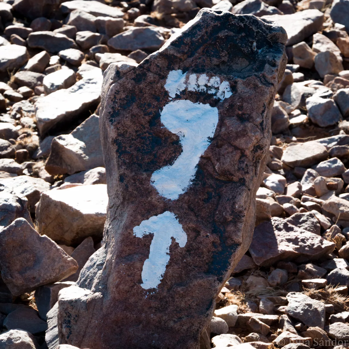 Fish River Canyon hiking trail Hiking trail sign