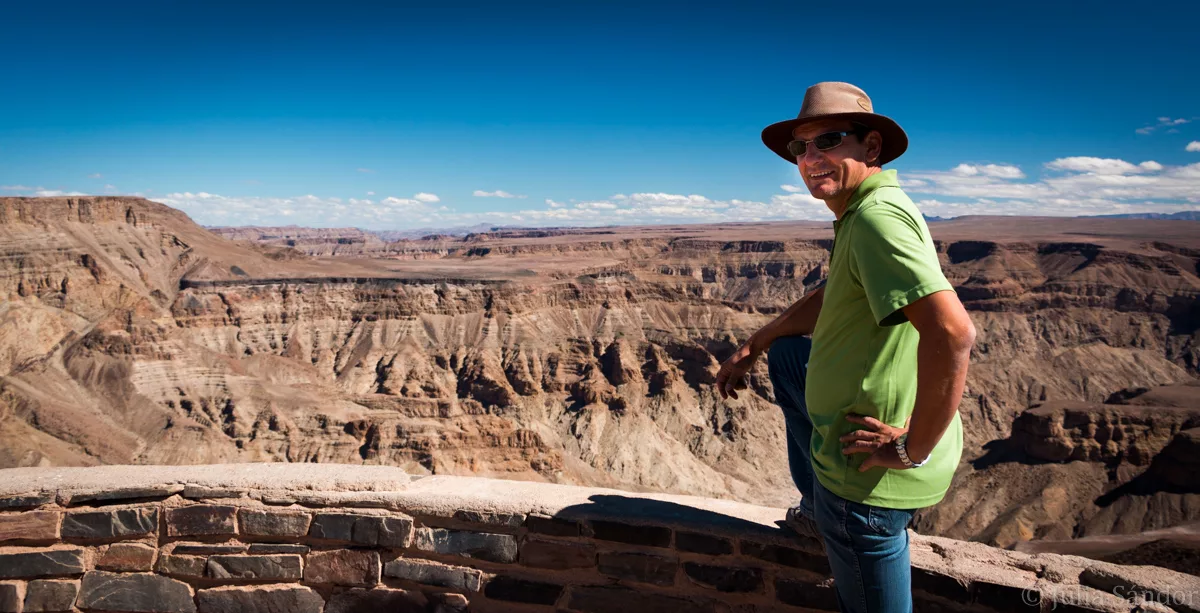View point Fish River Canyon view
