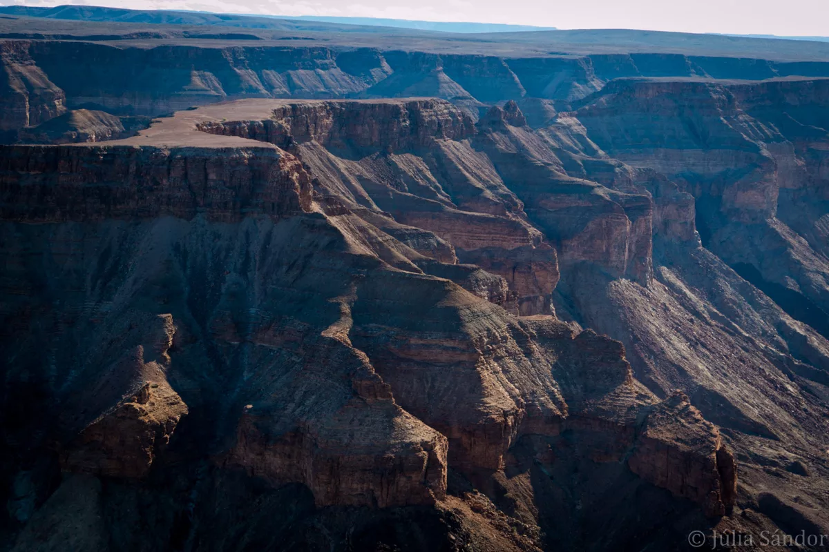 Fish River Canyon walls