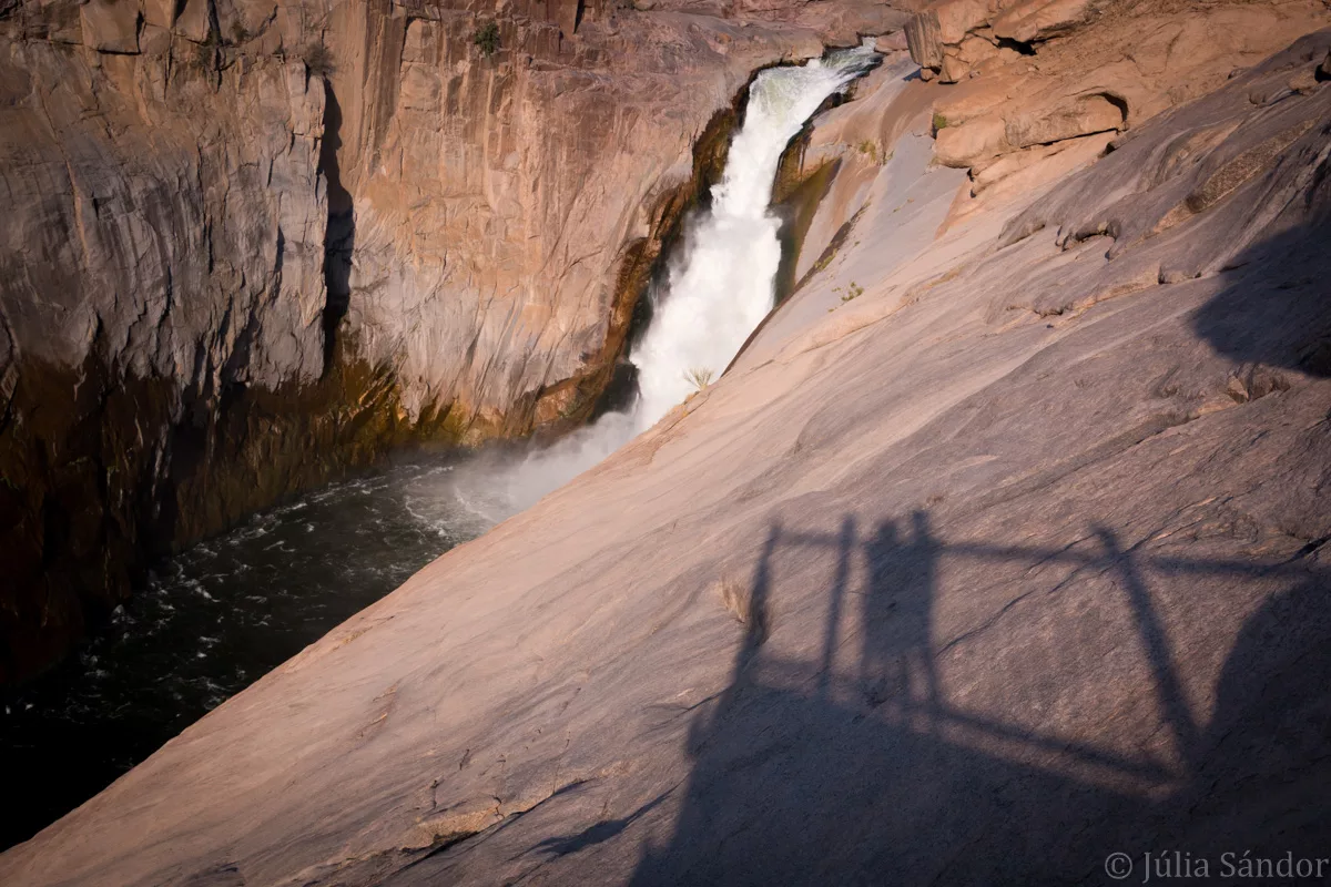 Augrabies Waterfall in afternoon light