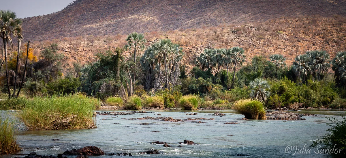 Kunene river Epupa